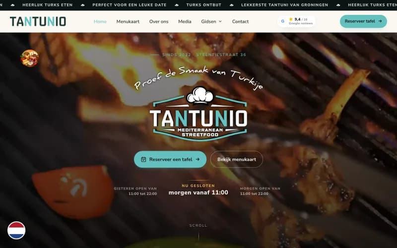 Tantunio website