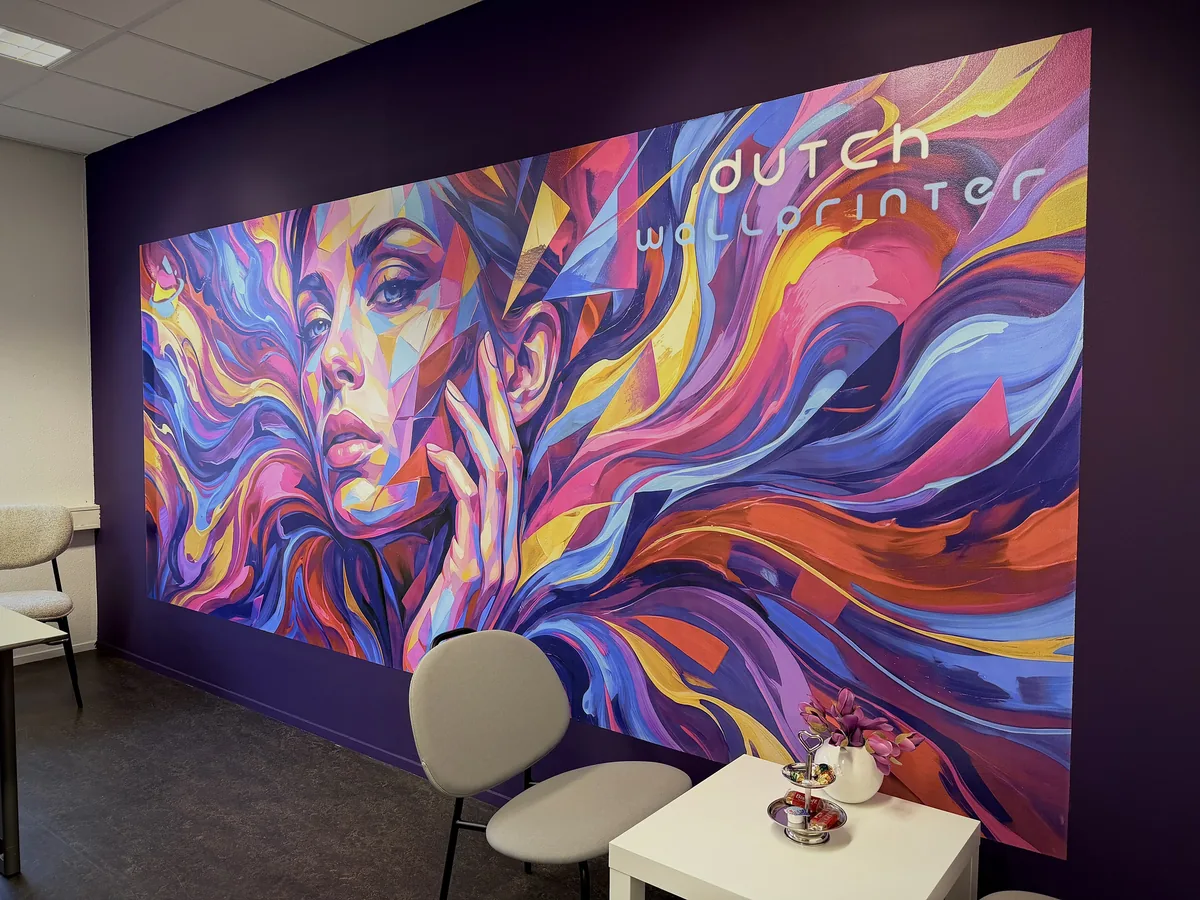 Muurprint van Dutch Wallprinter